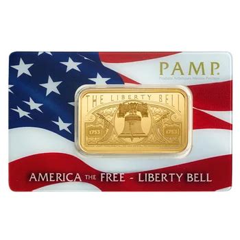 1 Oz Gold Bar Pamp Liberty Bell Costco