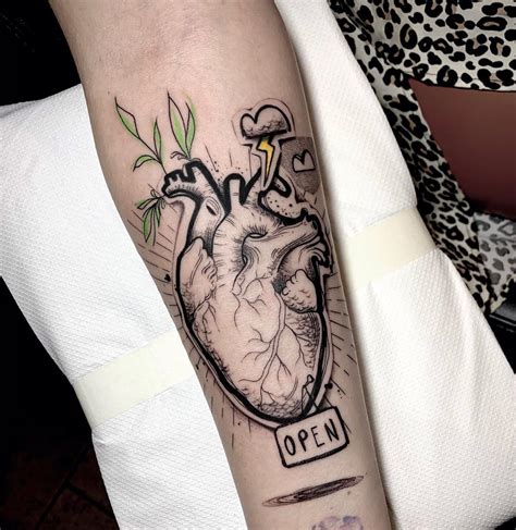 10 Best Open Heart Tattoo Ideas That Will Blow Your Mind