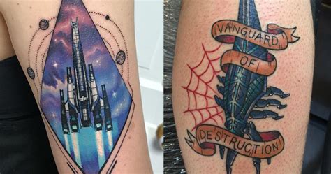 10 Mass Effect Tattoos That Ll Make You Feel Like N7
