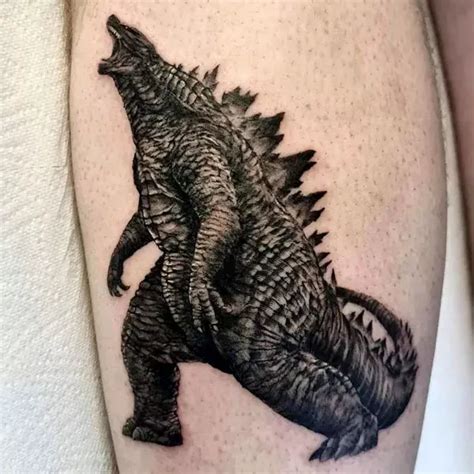 106 Godzilla Tattoo Ideas Everyone Should Have In 2024 In 2024