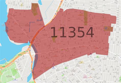 11354 Zip Code Maps Population Figures Demographics And Maps For 11354 Mapofzipcodes