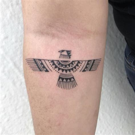 12 Amazing Thunderbird Native Tattoo Designs