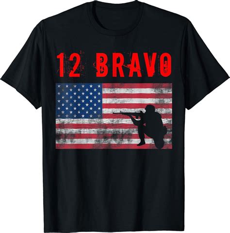 12 Bravo Mos Combat Engineer American Flag Usa Unisex Etsy