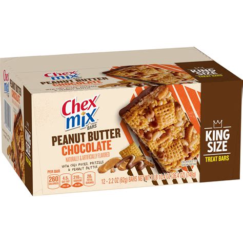 12 Count 1 13 Oz Chex Mix Snack Bars Peanut Butter Chocolate 4 91 W 12 Count 1 13 Oz Chex Mix Snack Bars Peanut Butter Chocolate 4 91 W