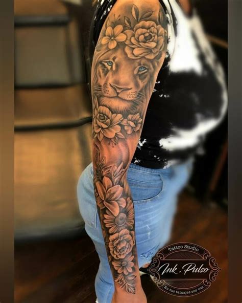 12 Female Flower Sleeve Tattoo Ideas For 2024 12 Female Flower Sleeve Tattoo Ideas For 2024