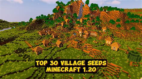 12+ Minecraft Village Seeds That Offer The Best Starting Benefits