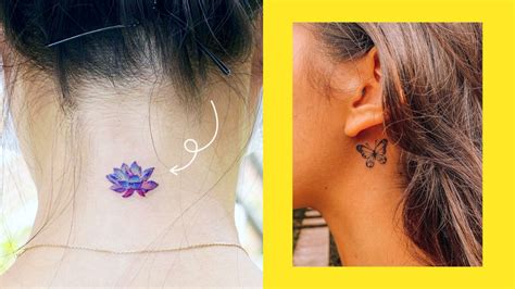 13 Small Neck Tattoo Ideas And Designs