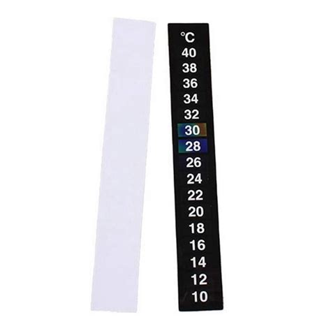 15 Stk Traditionelle Stick On Akvarium Termometre Grandado