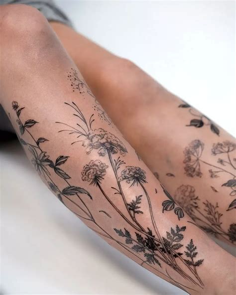 15 Unique Wildflower Tattoo Ideas For Timeless Expression