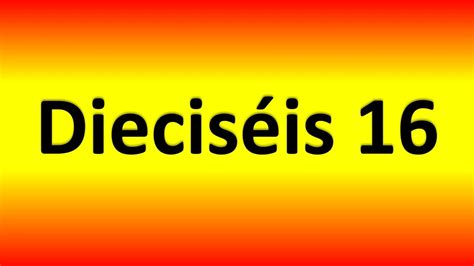 Learn '16 in Spanish': Quick, Easy Method!