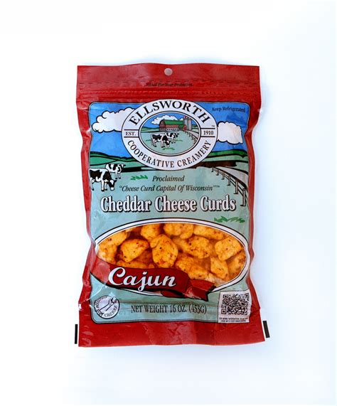 16 Oz Natural Cheddar Cheese Curds Ellsworth Creamery