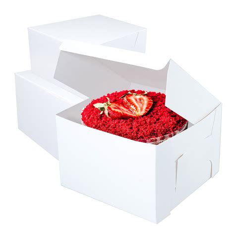 16X16x6 Cake Box 6 Count Package Walmart Com