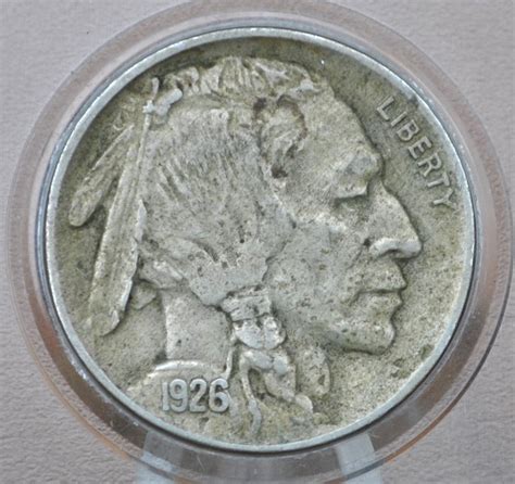 1926 Buffalo Nickel Vg To Xf Very Good To Extremely Fine Grade Philadelphia Mint Choose By Grade 1926 P Nickel Indian Head 1926 Etsy