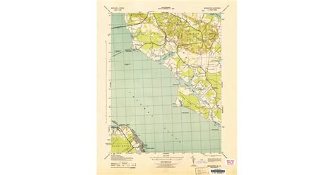 1940S Maps Of Colonial Beach Va Pastmaps