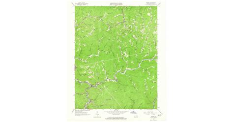 1963 Map Of Grundy Va High Res Pastmaps
