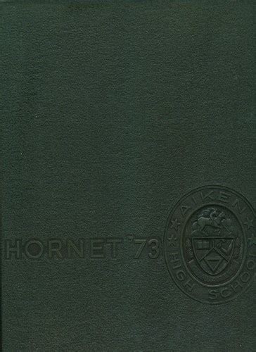 1973 Yearbook From Aiken High School From Aiken South Carolina For Sale