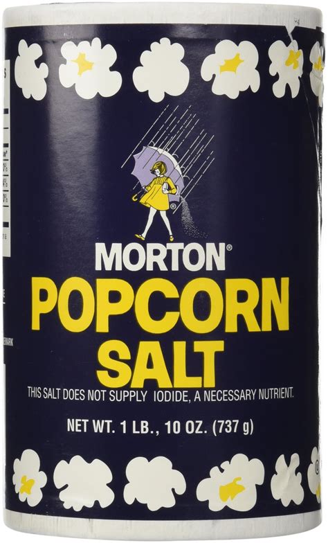 1Lb 10Oz Morton Popcorn Salt For Green Salad Corn On The Cob French