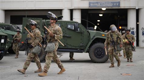 2 000 More National Guard Troops Being Deployed To Los Angeles