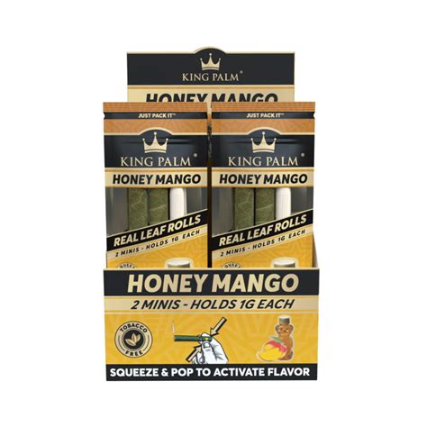 2 Mini Rolls Honey Mango Display Box 20 Units Per Display The