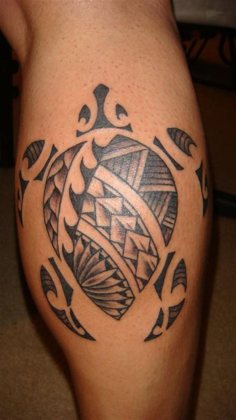 20 Awesome Tribal Turtle Tattoos