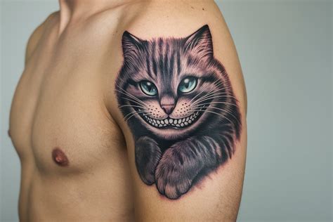 20 Cheshire Cat Tattoo Ideas For Unique Ink Inspiration Inkspiredtattoos Com