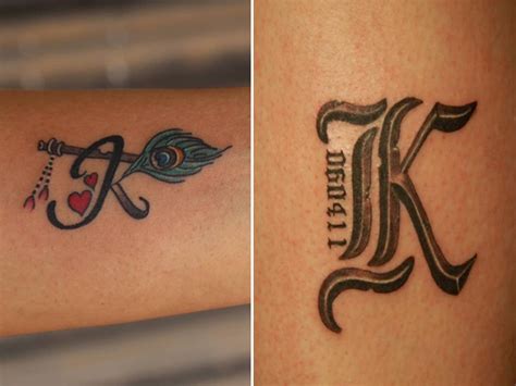 20 Creative K Letter Tattoo Designs For Artistic Inspiration