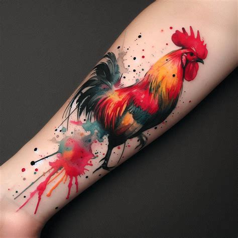 20 Stunning Rooster Tattoo Ideas You Need To See
