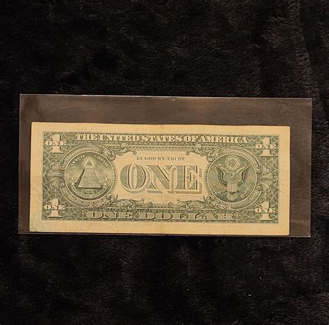 2013 One Dollar Bill Etsy