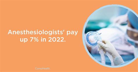 2022 Anesthesiology Salary: Anesthesiologist Compensation Up 7%