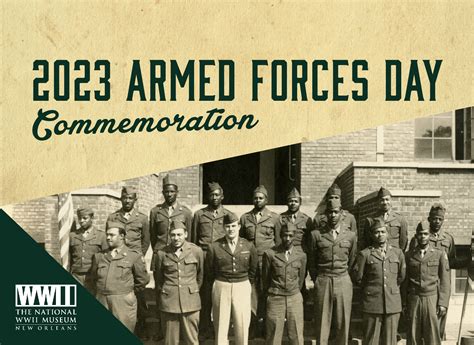 2023 Armed Forces Day Commemoration The National Wwii Museum New