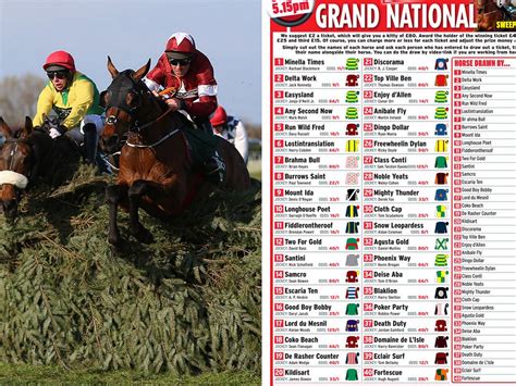 2024 Grand National Odds Full List Of Runners