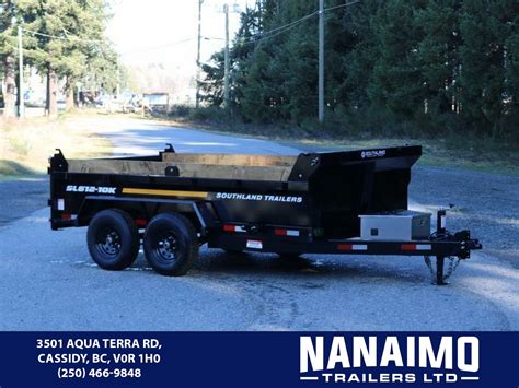 2025 Marlon 6X12 Amp 39 Utility Utility Trailer Nanaimo Trailers Dump