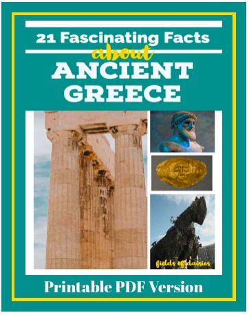 21 Fascinating Facts About Ancient Greece Pdf