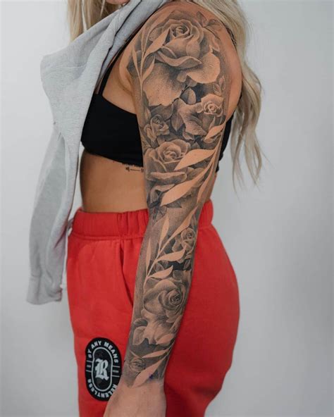 21 Tattoo Sleeves For Women From Feminine To Edgy