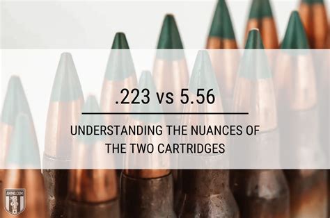 223 Vs 5 56 Comprehensive Caliber Comparison By Ammo Com 223 Vs 5 56 Comprehensive Caliber Comparison By Ammo Com