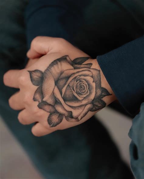 25 Timeless Rose Hand Tattoos Minimalist Rose Hand Tattoo 25 Timeless Rose Hand Tattoos Minimalist Rose Hand Tattoo