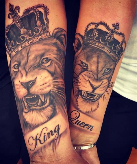 28 King And Queen Lion Tattoos Murninara