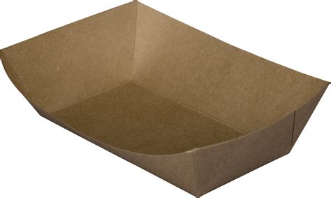 2Lb Paper Food Tray Bionature Plastifar