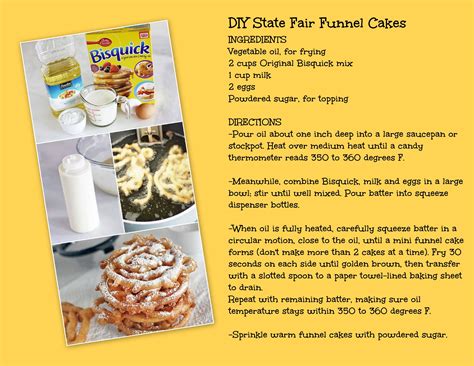 3 Ingredient Bisquick Funnel Cake Recipe