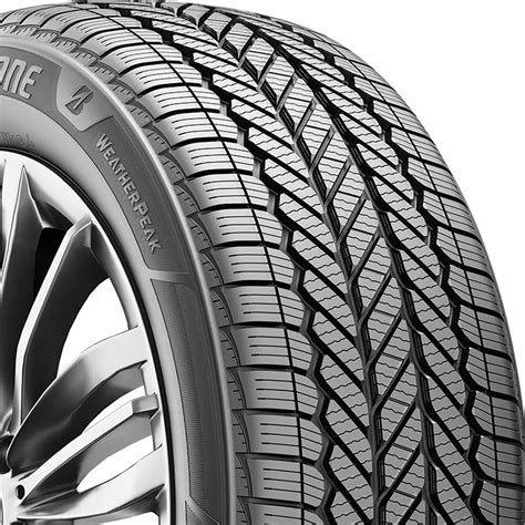 3 Peak Mountain Snowflake Bridgestone Weatherpeak All Season Tire 235 65R16 103T 3 Peak Mountain Snowflake Rated 235 65R16 Tire