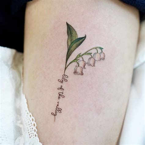 30 Beautiful Flower Tattoo Ideas Lily Of The Valley I Take You 30 Beautiful Flower Tattoo Ideas Lily Of The Valley I Take You