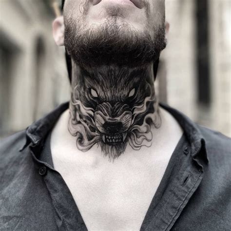 30 Coolest Neck Tattoos For Men Neck Tattoo For Guys Full Neck