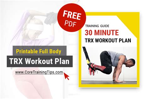 30 Minute Trx Workout Plan Printable Pdf Artofit
