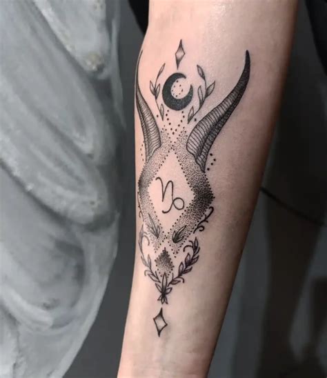 30 Stunning Capricorn Tattoo Designs For Ambitious Souls Tattoo Imprints