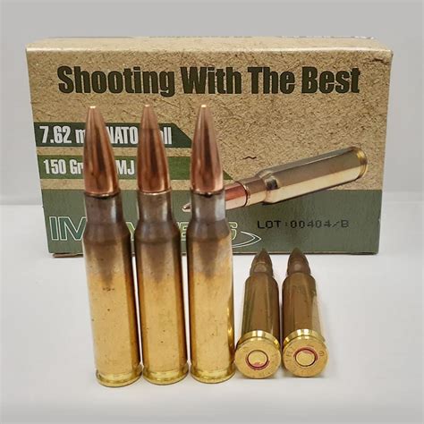 308 Ammo 7 62X51 Nato M80 146Gr Fmjbt Lithuanian 20 Round Box