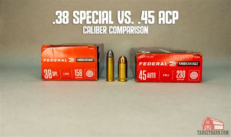 38 Special Vs 45 Acp Caliber Comparison The Broad Side 38 Special Vs 45 Acp Caliber Comparison The Broad Side