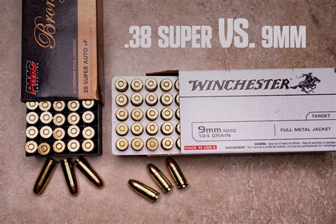 38 Super Vs 9Mm History And Uses Targetbarn Com