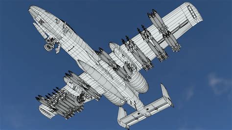 3D Model Low Poly Pbr A 10 Tank Buster Vr Ar Low Poly Cgtrader