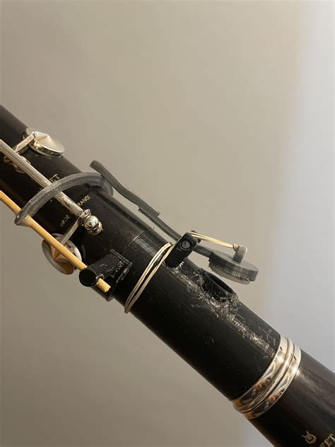 Customizable Ergonomics With 3D Printed Clarinet Extension