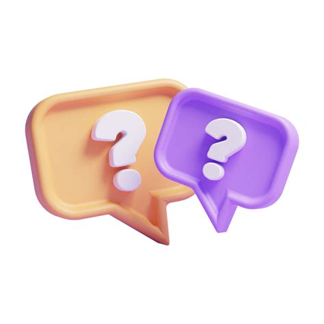 3D Question Mark Mark Icon 21164772 Png